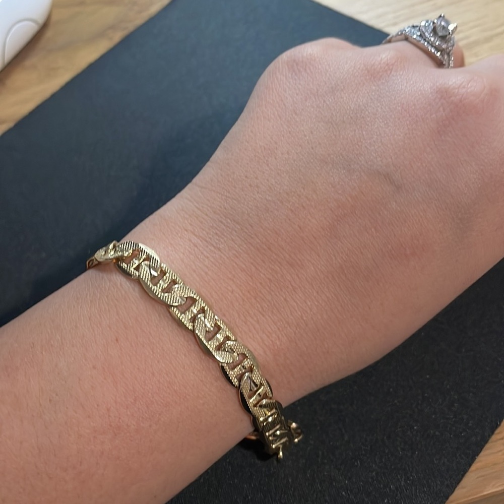 Gold filled 18k bracelet - Picture 4 of 5